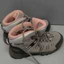 R CORD Womens Waterproof Hiking Boots Ankle Hiking Boots for Women Durable for Outdoors Womens Hiking Shoes Peach Size 7.5