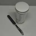 Sourdough Bread Baking Supplies,24 oz Sourdough Starter Jar Glass, Sourdough Starter Kit with Date Marked Feeding Band, Thermometer, Silicone Scraper, Sewn Cloth Cover & Aluminum Lid, Sourdough Jar