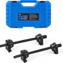 Orion Motor Tech 2pc Macpherson Strut Spring Compressor Tool Set with 10.5" Range, Heavy Duty Coil Spring Compressor Tools with 1/2" Square Drive, 13/16" Hex Strut Compressors for Car Truck, Black