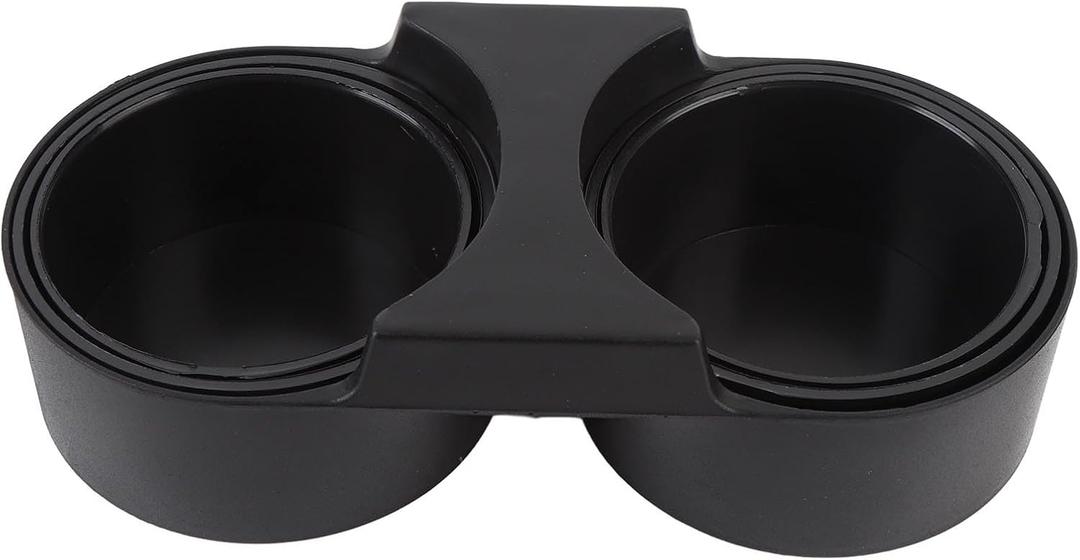 Center Console Dual Cup Holder, ABS Material Cup Holder Inserts for C7 2014-2019 Car Cup Holder Expander Replacement for Mobile Phones, Wallet, C7 Accessories