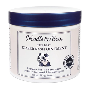 Noodle & Boo The Best Diaper Rash Ointment, Multi Purpose Baby Skin Care Zinc Oxide Ointment For Diaper Rash Prevention, Treatment & Relief, Fragrance Free