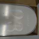 Frosted Arch Table Numbers for Wedding, 25 Pack 5"x7" Frosted Arch Acrylic Signs with Stand Acrylic Table Numbers 1-25, Perfect for Wedding Reception