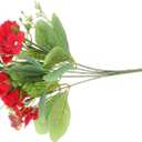 Artificial Rose Flowers Simulation Bouquet Large Red Decorative Fake Roses for Wedding Party Home Desktop Decor