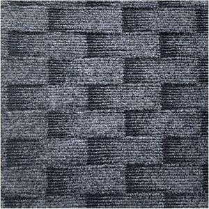 Self Adhesive Carpet Tile, Easy to Peel and Stick Carpet Floor Tile 12 Pack 12x12 Inch