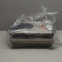 Dog Stairs 15" H, 2-Step Wider Dog Steps for Small/Medium/Large Old Dogs Cats, Folding Sturdy Storage Pet Stairs Climbing Bed Couch, Dog Ramp for Car Hold Up to 150 lbs(Gray, with Condo)