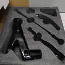 For Harley Softail Rider extended Standard Forward Control Kit w/footboards floorboards 2018-up (Black Forward Control)