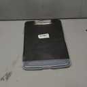 Glitter Clipboard with Storage,Storage Clipboard with Pen Holder,A4 Binder Clip Boards 8.5x11 with Low Profile Clip,Side Opening Sparkle Clipboards, Clipboards Folder for Office Supplies-Starry Black