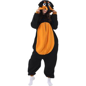Adult Onesie Pajamas, Unisex Cute Animal Costume, Cosplay Halloween Jumpsuit Sleepwear for Women Men (Large, Dachshund)