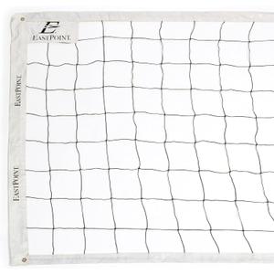 EastPoint Sports Replacement Volleyball Net with High Strength Cable, Reinforced Side Tapes, and Weather Resistant Material - Poles Not Included, Original Version