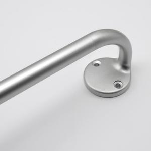 Blackout Curtain Rod 120-150, 3/4 Inch Curtain Rods for Windows Adjustable, Wrap Around Heavy Duty Telescoping Curtain Rods for Bedroom, Living Room, Silver