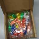 Huyamap Christmas Party Favors 36 PCS Finger Lights Christmas Goodie Bag stuffers, Glow in the Dark Xmas Toys Bulk Xmas Gifts for Stocking Stuffers Holiday Favors Classroom Rewards Prizes