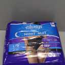 Always Discreet Overnight Adult Incontinence & Postpartum Bladder Leak Underwear for Women, Disposable, Small/Medium, 48 Count (Large)