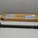 Sportneer Pull Up Bar: Strength Training Chin up Bar No Screws - Adjustable 29.5''-37''(75-94cm) Width Locking Mechanism Pull up Bar for Doorway - Max Load 440lbs for Home Gym Upper Body Workout, Non-slip