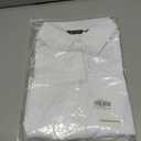 SUNNOW Women's Minimalist Tuck Detail Crop Shirt Modern Relaxed Fit Top Stylish Cropped Length Blouse White (White, M)