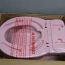 Realistic Potty Training Toilet - Flushing Sounds, Wipes Storage, Disposable Liners, Easy to Clean for Toddler Boys and Girls, Pink