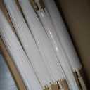 SAYAYA 5 Pieces 33 Inches Large White Paper Umbrellas Parasol Decorative Chinese Japanese Parasol Rainproof Oiled Paper DIY Painting Umbrellas for Wedding Bridal Showers Party Decor (5 PCS)