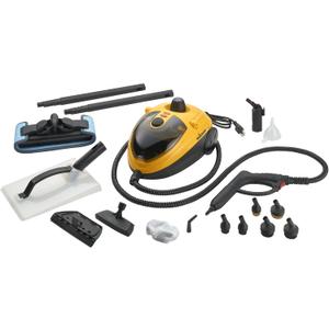 Wagner Spraytech 0282014 915e On-Demand Steam Cleaner & Wallpaper Removal, Multipurpose Power Steamer, 18 Attachments Included (Some Pieces Included in Storage Compartment) For Floor (915 Steam)