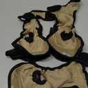 Reusable Dog Diapers Female Washable, Premium Doggie Diaper for Dogs, Pack of 3, Highly Absorbent Small Dog Diaper for Heat, Incontinence and Puppy Training(Small,Black)