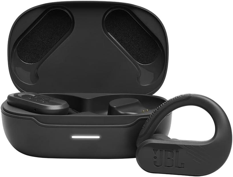 JBL Endurance Peak 3 True Wireless Earhook Waterproof Sport Earbuds - Black
