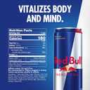 Red Bull Energy Drink with 114mg Caffeine plus Taurine & B Vitamins, 12 Fl Oz, Pack of 21 Cans (EXP 03/17/28)