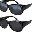Sunglasses that Fit Over Glasses for Women UV Protection Polarized and HD Vision Fitover Eyeglasses