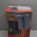 Comfort Zone Electric Portable Milkhouse Style Utility Space Heater with Adjustable Thermostat, Overheat Protection, and Safety Tip-Over Switch, Ideal for Garage or Greenhouse, 1,500W, CZ798BK (Black)