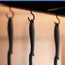 Crevice Cleaning Brushes, Cleaner Scrub Brush Tool for Hard to Reach Tight Space, Home Essentials, Serrated Scrub Brushes, Cleaning Supplies for Shower, Bathroom, Kitchen, Toilet (2, Black)