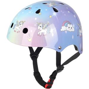 Kids Toddler Bike Helmet for Boys Girls, Adjustable Bicycle Helmet from Infant Baby to Children, Multi-Sport for Scooter Skateboard Roller/Inline Skate, Small