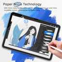MOBDIK 2 Pack Paperfeel Screen Protector Compatible with iPad A16 11th/10th Generation 2025/2022 & iPad Air 11 M4/M3/M2 2026/2025/2024, Crafted for Natural Writing, Anti Glare, Easy Installation