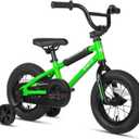 cubsala 12 14 16 18 Inch Kids Bike BMX Style Bicycle with Training Wheels Coaster Brake for 2-10 Years Old Toddlers Boys Girls Multiple Colors