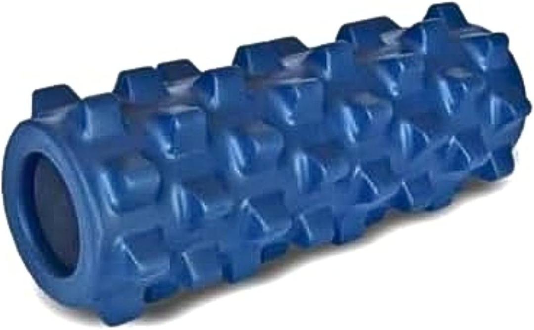 RumbleRoller Original Textured Foam Roller - Deep Tissue, Self Myofacial Release Massage Therapy Roller