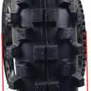 CLEO 80/100-12 Rear Wheel Rim Tire Assembly for 50cc-125cc Dirt Bike taotao TTR SSR CRF Apollo 15mm axle includes 190mm brake disc and 41T sprocket
