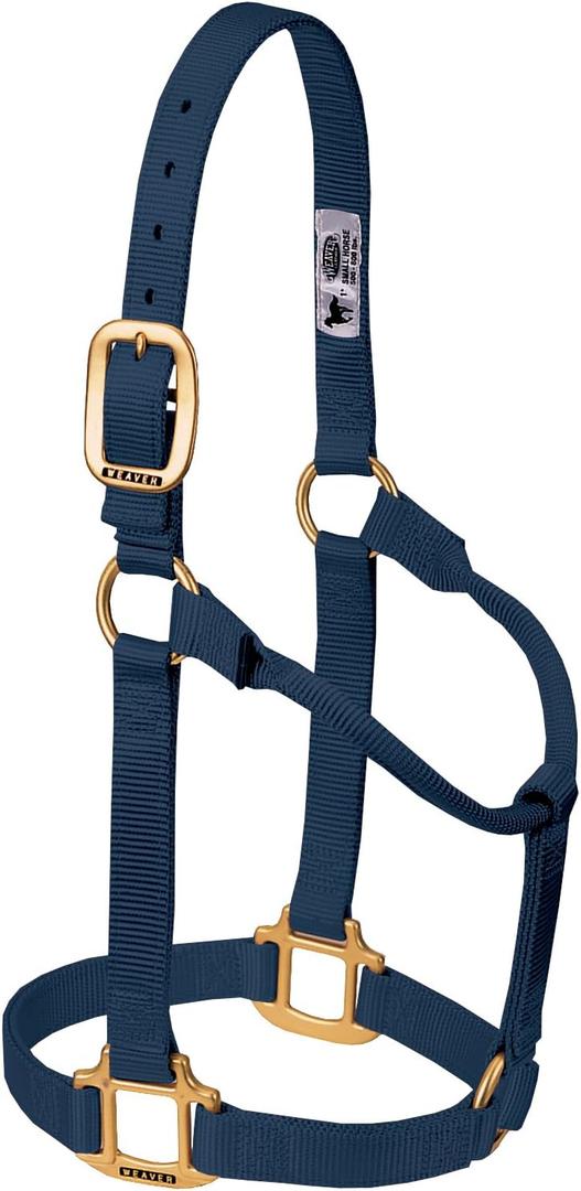 Weaver Leather Supply Original Non-Adjustable Nylon Horse Halter – Durable Nylon, Designed for Horses, Average Size, Reliable and Comfortable Fit