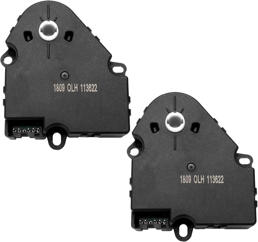 SCITOO Blend Door Actuator B15-72972 16164972 52402599 52402611 89018375 Air Door Actuator Replacement for Buick Lesabre Park Avenue Riviera Cadillac Escalade Seville Sonora,2Pack