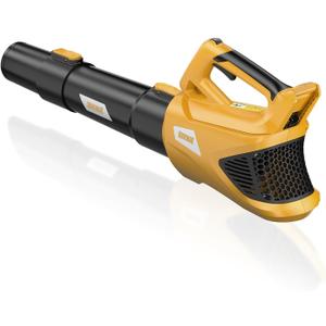 Cordless Leaf Blower for Dewalt 20V Max Battery (No Battery), Electric Blower Cordless Up to 500CFM with 5-Speed Mode, Powerful Leaf Blower for Lawn Care Dust/Snow Blowing (Tool Only) (Black)