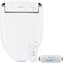 Brondell SE600 Swash Electronic Bidet Toilet Seat for Elongated Toilets and SWF44 Swash Bidet Filter Bundle