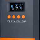 PowMr MPPT Charge Controller 35A 12V/24V Auto, 35Amp Solar Controller MPPT Max.PV Input 80V, Work with Lead-Acid and Lithium Batteries