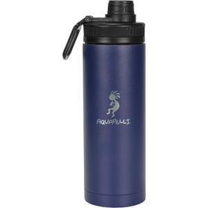 Vacuum Insulated Water Bottle, 18 ounces, Blueprint Blue