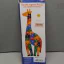 TOWO Wooden Giraffe Alphabet Blocks and Number Blocks Jigsaw Puzzle 41 cm Large Size 2 in 1 ABC Number Puzzle - Wooden Letter Puzzles Educational Toys for 3 Year olds