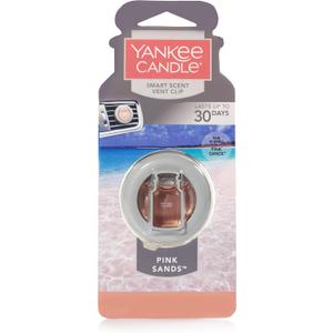 Yankee Candle Car Vent Clip HW Pink Sands, Smart Scent