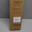 upsimples Acrylic Shelves for Wall Decor, 15" Display Shelf Perfume Organizer for Bathroom, Bedroom, Living Room, Floating Bookshelves for Kids, Clear Orange, 4 Pack