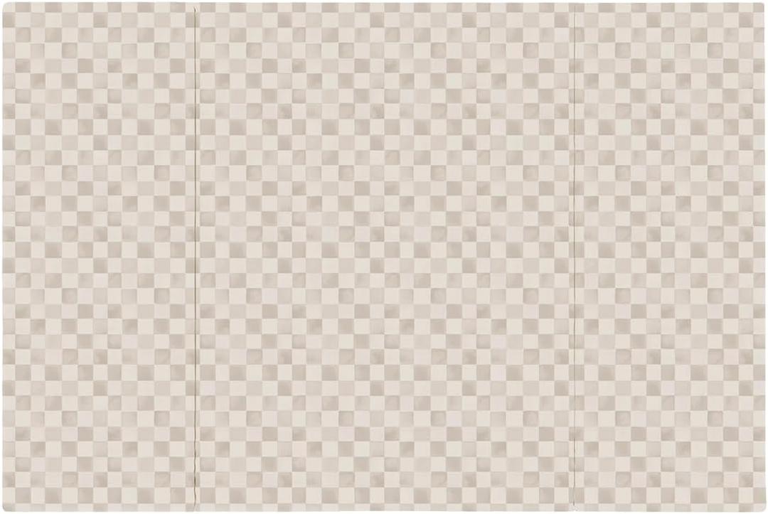 Foldable Baby Tumbling Mat  Padded Baby Play Mat for Floor | Memory Foam Play Mat for Baby | Foldable Kids Play Mat | Durable, Stylish, and Cushioned Design (4' x 6', Almond)
