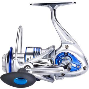 Diwa Spinning Fishing Reels for Saltwater Freshwater 3000 4000 5000 6000 7000 Spools Ultra Smooth Ultralight Powerful Trout Bass Carp Gear Stainless Ball Bearings Metal Body Ice Fishing Reels
