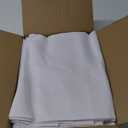 HolidayIdeas Waterproof Patio Outdoor Curtains with Rod Pocket, 6 Pcs- UV & Privacy Protect Weatherproof Gazebo Outdoor Drapes for Porch, Balcony, Apartment, Sliding Glass Door, White, 54x84 Inch