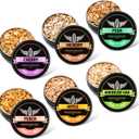 Natural Wood Chips for Cocktail Smoker, 12 Flavors Wood Chips Including Apple,Cherry,Oak,Mesquite,Pecan,Pear,Peach,Hickory,Beech,Organge, Rosemary,Cinnamon, Gifts for Men,Dad,Husband