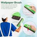 WRAPXPERT Wallpaper Smoothing Tools,Wallpaper Tool Kit with Squeegee Smoother,Seam Roller,Wallpaper Brush for Peel and Stick Hanging,Contact Paper,Vinyl Application,Wall Tile