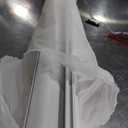 AOSKY Blackout Roller Shades Cordless Blinds for Windows, Free-Stop Shades with Valance, Thermal Insulated Fabric, UV Protection, Natural Woven Blinds for Home and Office (58" W x 72" H, White)