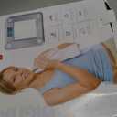 Eat Smart Digital Bathroom Scale with Extra Large Easy to Read Lighted Display, Weight Tracking, Includes Body Tape, Grey and Clear
