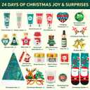 Advent Calendar 2025 Skincare Gift Set for Women, 24 Day Christmas Gifts, Holiday Beauty Gift Box, Spa Gift Basket for Mom & Teen Girls