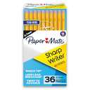 Paper Mate SharpWriter Mechanical Pencils | 0.7 mm #2 Pencil | Pencils for School Supplies, Yellow, 36 Count